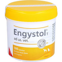 Produktbild von Heel Engystol ad us. vet. Tabletten zur Immunstärkung und Unterstützung der Atemwege für Hunde und Katzen