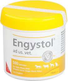Produktbild von Heel Engystol Ad Us Vet Tabletten zur Unterstützung der Atemwege für Tiere