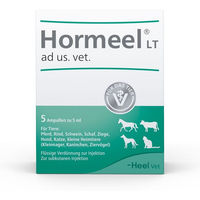 Produktbild von Heel Hormeel LT Tierarzneimittel für Hunde Katzen Pferde und Kaninchen