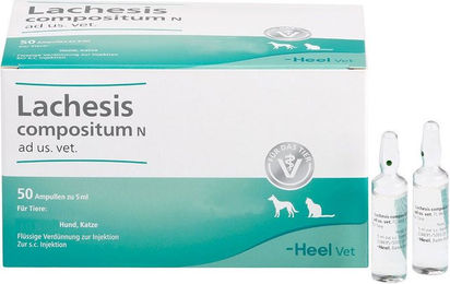 Produktbild von Heel Lachesis compositum N ad us. vet. Ampullen für Tiere