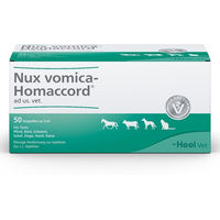 Produktbild von Heel Nux Vomica Homaccord Ampullen für Tiere zur Unterstützung der Magen-Darm-Funktion