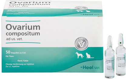 Produktbild von Heel Ovarium compositum ad us. vet. Ampullen