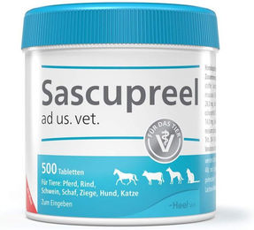 Heel Sascupreel Ad Us.Vet 500 Tabletten – Bild 1 von 1