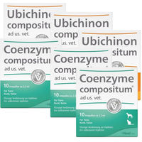 Produktbild von Heel Solidago compositum und Ubichinon compositum Ampullen Set zur Unterstützung von Leber und Nieren für Senioren