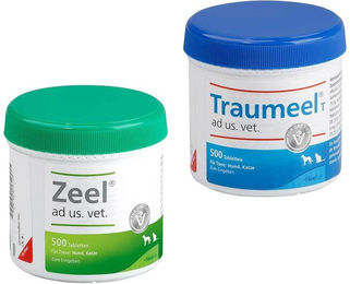 Produktbild von Heel Traumeel und Zeel ad us. vet. Vorteils-Set für Hund und Katze zur Unterstützung der Gelenke und Knochen