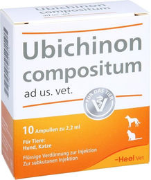 Heel Ubichinon compositum Ampullen für Senioren zur Unterstützung von Leber und Nieren 10 Stück – Bild 1 von 4