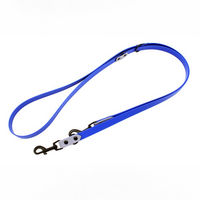 Produktbild von Heim Biothane Führleine genietet waterproof blau grau 240 cm lang 19 mm breit - 240 cm