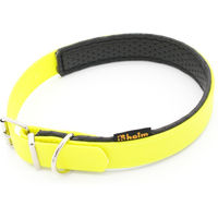 Produktbild von Heim Biothane Halsband weich gefüttert neon-gelb 25 mm Breite 44-54 cm Halsumfang