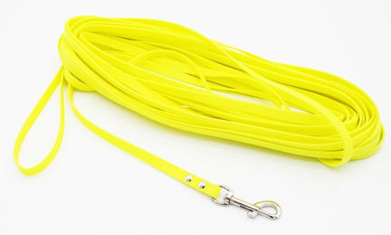 Produktbild von Heim BioThane Schleppleine wasserfest neon-gelb 20 m lang 13 mm breit