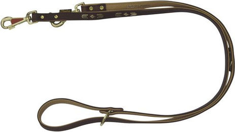 Produktbild von HEIM BUFALLO Hundeleine aus Leder in Braun 200 cm