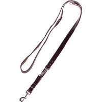 Produktbild von Heim Führleine aus Leder braun wasserabweisend 240 cm lang 20 mm breit