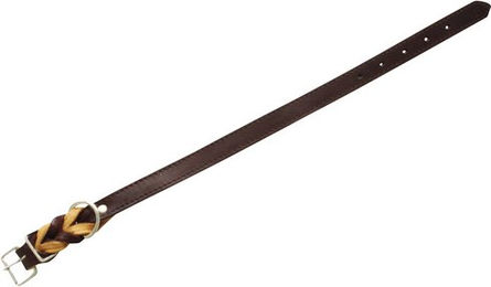 Produktbild von HEIM Halsband aus Rindsleder in Braun Natur 50 cm