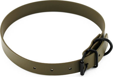 Produktbild von Heim Halsband BioThane wasserfest oliv 25 mm Breite 44-54 cm Halsumfang