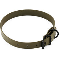 Produktbild von Heim Halsband BioThane wasserfest oliv 25 mm Breite 44-54 cm Halsumfang