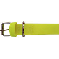 Produktbild von HEIM Halsband Modern Art aus BioThane in Neongelb 55cm wasserfest