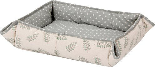 HEIM Heimtierdecke für Katzen und Hunde aus Polyester in Beige und Grün – Bild 1 von 2