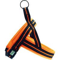 Produktbild von HEIM Hunde-Geschirr aus Nylon in Orange Größe S