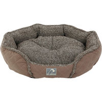Produktbild von Heim Hundebett für kleine Hunde in Braun aus Polyester Größe S