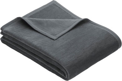 Produktbild von Heim Hundedecke aus Baumwolle anthrazit grau L 140 x B 100 cm kochfest