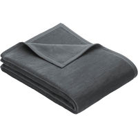 Produktbild von Heim Hundedecke aus Baumwolle Grau L 200 x 140 cm
