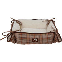 Produktbild von HEIM Hundedecke aus Polyester in Braun/Beige