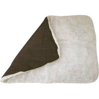 Produktbild von HEIM Hundedecke aus Polyester in Grau/Schwarz