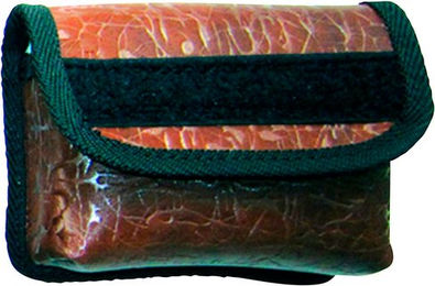HEIM Hundegeschirr Tasche Modern Art braun aus Cordura 13 cm – Bild 1 von 3