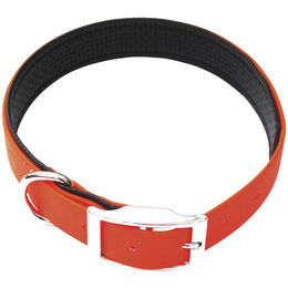 HEIM Hundehalsband aus Biothane in Neonorange 45 cm – Bild 1 von 2