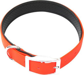 HEIM Hundehalsband aus Biothane in Neonorange 50 cm – Bild 1 von 3