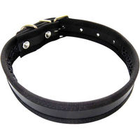 Produktbild von HEIM Hundehalsband aus Leder in Schwarz 30 cm