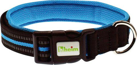 HEIM Hundehalsband aus Nylon in Blau Größe M – Bild 1 von 2