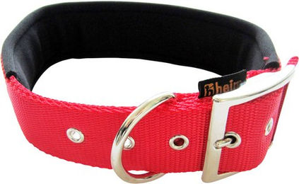 HEIM Hundehalsband aus Nylon in Rot 60 cm – Bild 1 von 3