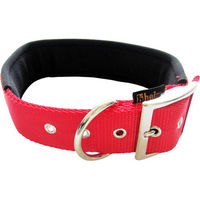 Produktbild von HEIM Hundehalsband aus Nylon in Rot 60 cm