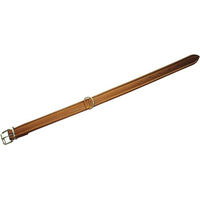 Produktbild von HEIM Hundehalsband aus Rindsleder in Tabacco Cognac Braun 50 cm