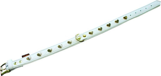 Produktbild von Heim Hundehalsband Sunshine Leder Weiß 65x3 cm
