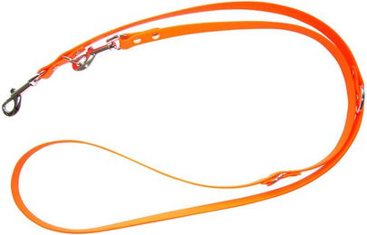 Produktbild von HEIM Hundeleine aus BioThane genietet Orange 300cm