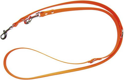 Produktbild von HEIM Hundeleine aus BioThane wasserfest Orange 300 cm lang 13 mm breit