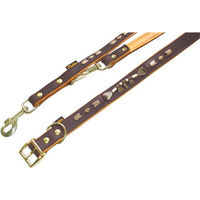 Produktbild von HEIM Hundeleine aus Leder in Braun 180/200 cm