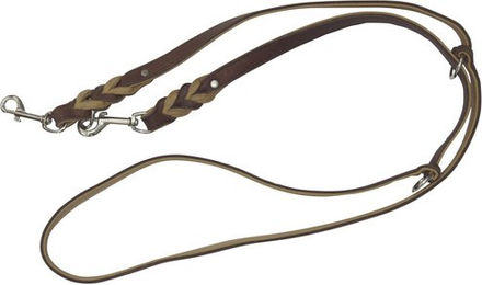 Produktbild von HEIM Hundeleine aus Leder in Braun Natur 200cm