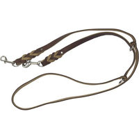 Produktbild von HEIM Hundeleine aus Leder in Braun Natur 200cm