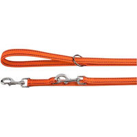 Produktbild von HEIM Hundeleine aus Nylon in Orange verstellbar