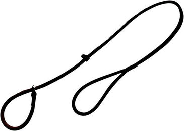 Produktbild von HEIM Hundeleine Modern Art aus Rindsleder Schwarz 130cm