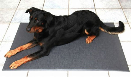 HEIM Hundematte aus Gummi grau – Bild 1 von 2