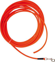 Heim Hundeschleppleine Modern Art aus Biothane wasserfest 10 m Orange – Bild 1 von 2