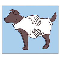Produktbild von HEIM Hundeweste aus Polyester in Schwarz mit Reißverschluss