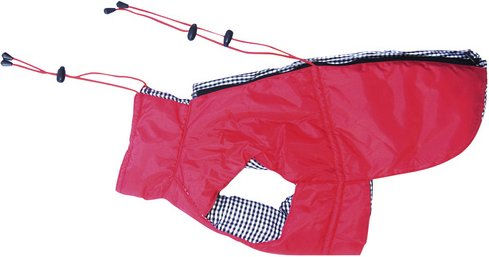 HEIM Hundeweste Warnweste in Rot mit Reißverschluss aus Polyester Größe 28 – Bild 1 von 2