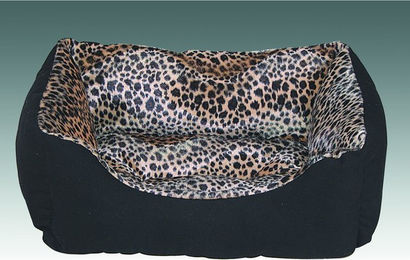 Heim Luxus Hundebett Wildlife Bunt Größe L – Bild 1 von 2