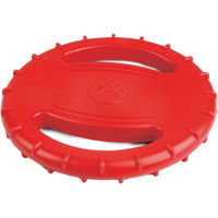Produktbild von HEIM Outdoor-Spielzeug Frisbee für Hunde rot aus Kunststoff schwimmfähig