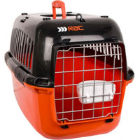Produktbild von Heim RAC Transportbox Größe L Schwarz/Orange 57 x 38 x 38 cm
