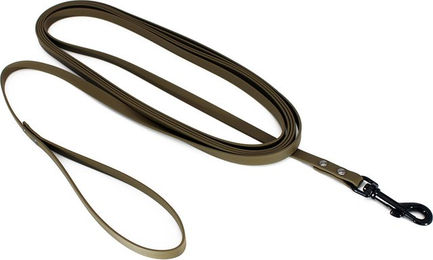 Produktbild von Heim Schleppleine Biothane waterproof oliv 5 m lang 13 mm breit - 5 m